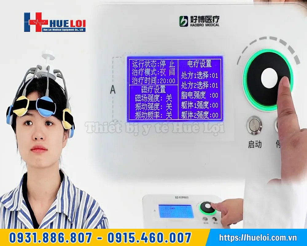 máy từ trường xuyên sọ HB510B