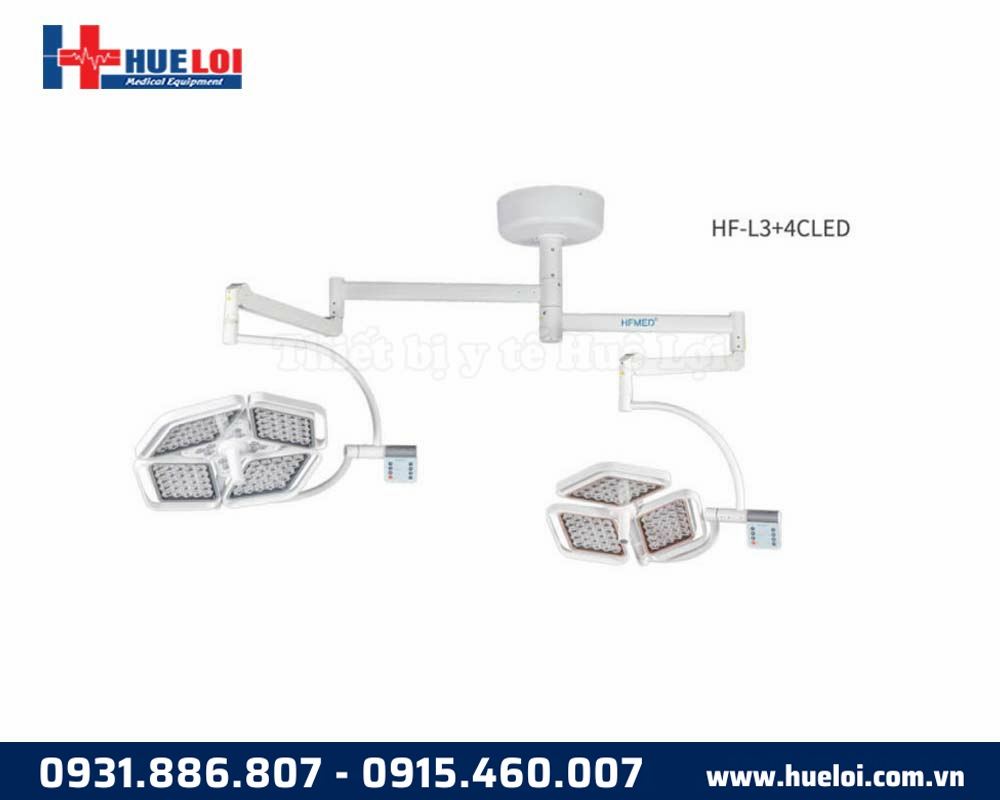 đèn mổ treo trần không hắt bóng 