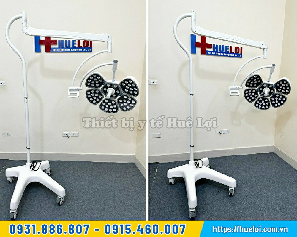đèn mổ si động 5 cánh hoa mai