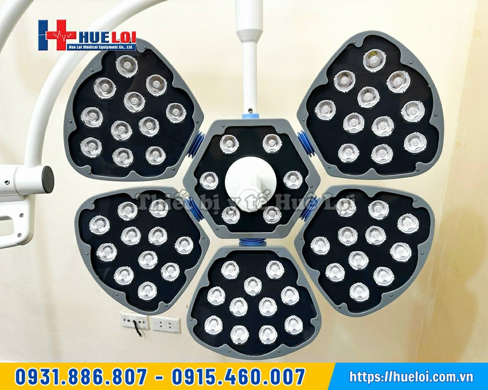 đèn mổ led 5 cánh