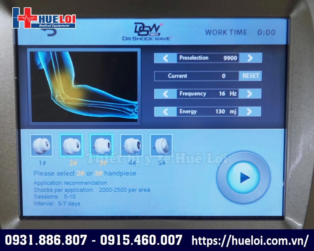 máy xung kích trị liệu sw5s