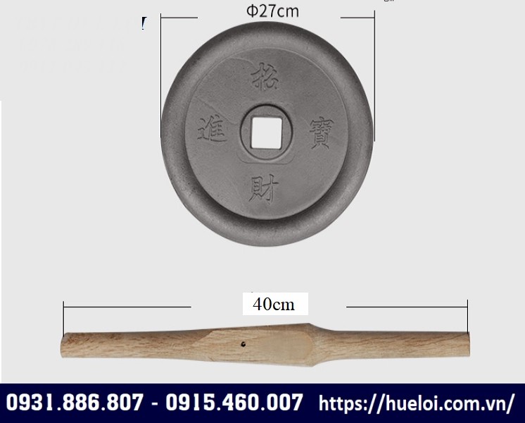 kích thước thuyền tán thuốc