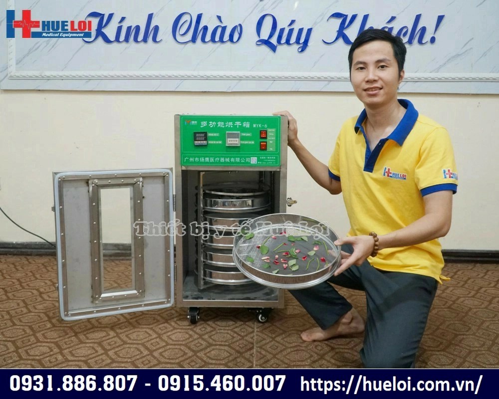tủ sấy dược liệu