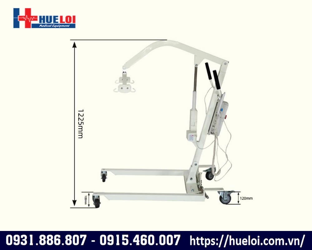 máy nâng bệnh nhân